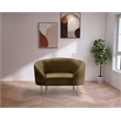 Meridian Furniture Ritz Brown Velvet Accent Chair