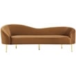 Meridian Furniture Ritz Saddle Velvet Sofa