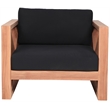 Meridian Furniture Anguilla Black Water Resisting Outdoor Chair