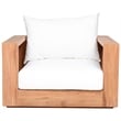 Meridian Furniture Tulum Off White Water Resisting Outdoor Chair