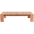 Meridian Furniture Tulum Natural Teak Outdoor Coffee Table