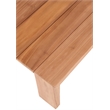 Meridian Furniture Tulum Natural Teak Outdoor Coffee Table