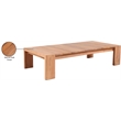 Meridian Furniture Tulum Natural Teak Outdoor Coffee Table