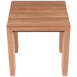 Meridian Furniture Tulum Natural Teak Outdoor End Table