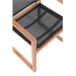 Meridian Furniture Tulum Black Water Resisting Outdoor Dining Arm Chair