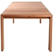 Meridian Furniture Tulum Natural Teak Outdoor Patio Dining Table