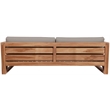 Meridian Furniture Anguilla Grey Water Resisting Outdoor Sofa