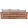 Meridian Furniture Tulum Grey Water Resisting Outdoor Sofa
