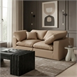 Meridian Furniture Comfy Tan Vegan Leather 2-Pc. Modular Sofa