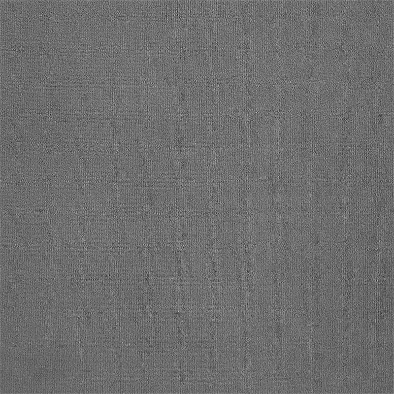 Meridian Furniture Comfy Grey Velvet Corner Chair