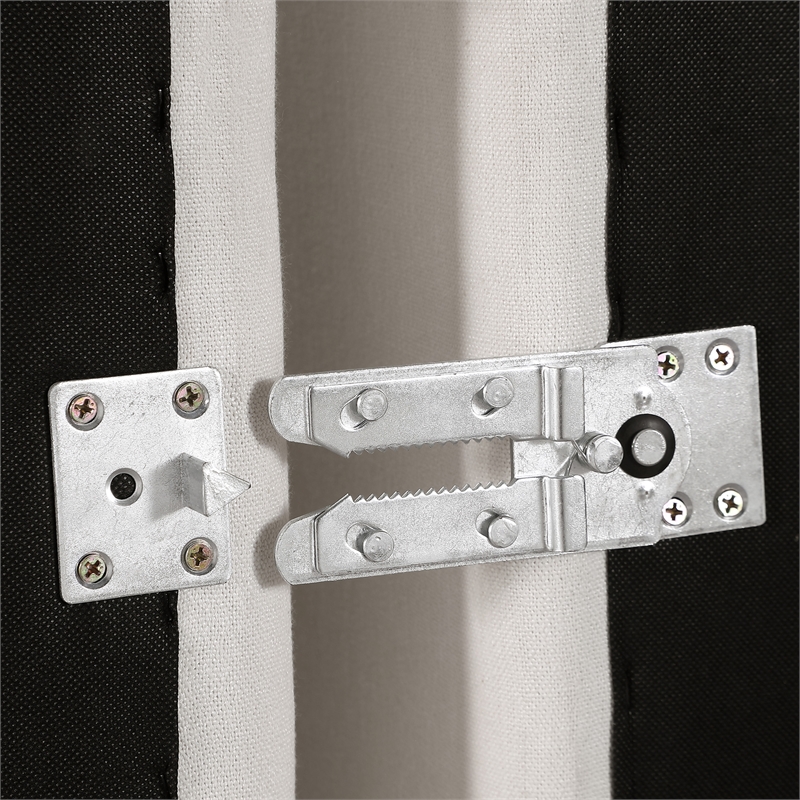 Meridian Furniture Comfy Cream Linen Textured Fabric 4-Pc. Modular Sofa