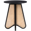 Meridian Furniture Butterfly Black Oak Veneer Top End Table