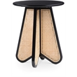 Meridian Furniture Butterfly Black Oak Veneer Top End Table