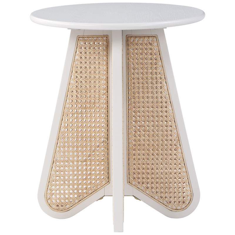 Meridian Furniture Butterfly White Oak Veneer Top End Table
