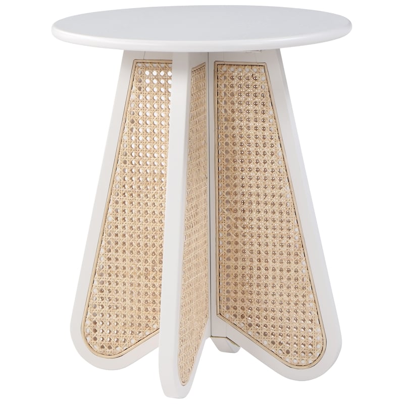 Meridian Furniture Butterfly White Oak Veneer Top End Table
