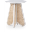 Meridian Furniture Butterfly White Oak Veneer Top End Table