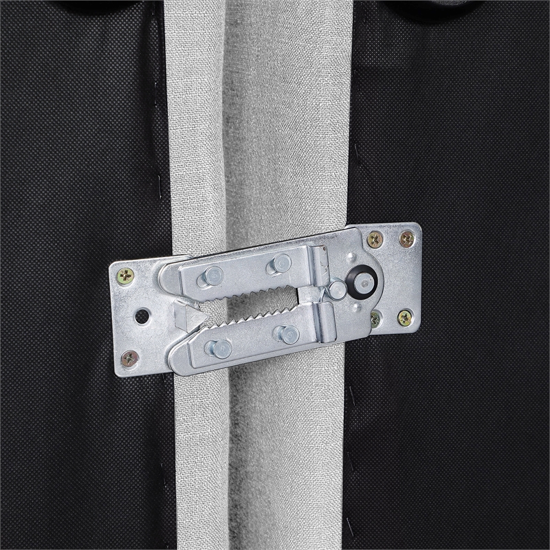 Meridian Furniture Comfy White Linen Textured Fabric 2-Pc. Modular Sofa