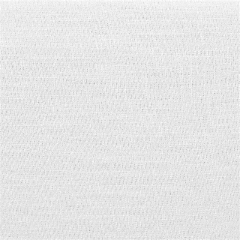 Meridian Furniture Comfy White Linen Textured Fabric 2-Pc. Modular Sofa