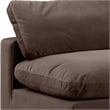 Meridian Furniture Comfy Brown Velvet 6-Pc. Modular Sectional