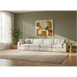 Meridian Furniture Comfy Cream Velvet 4-Pc. Modular Sofa