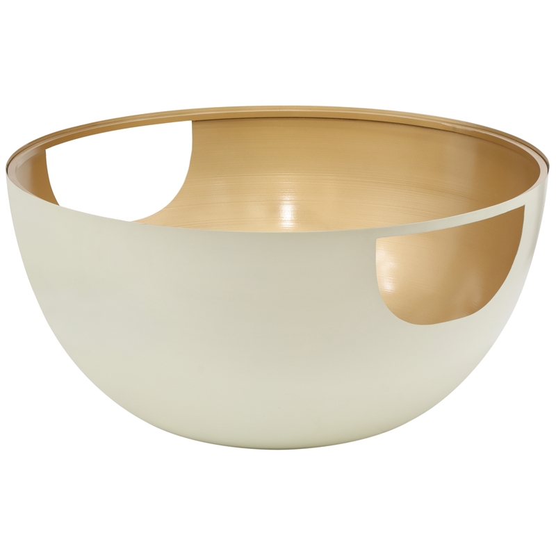 Meridian Furniture Doma Cream / Gold Coffee Table