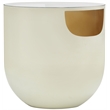 Meridian Furniture Doma Cream / Gold End Table