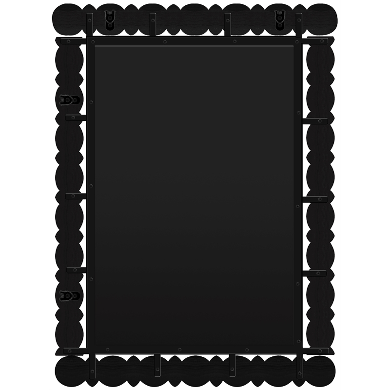Meridian Furniture Aubrey Black Mirror