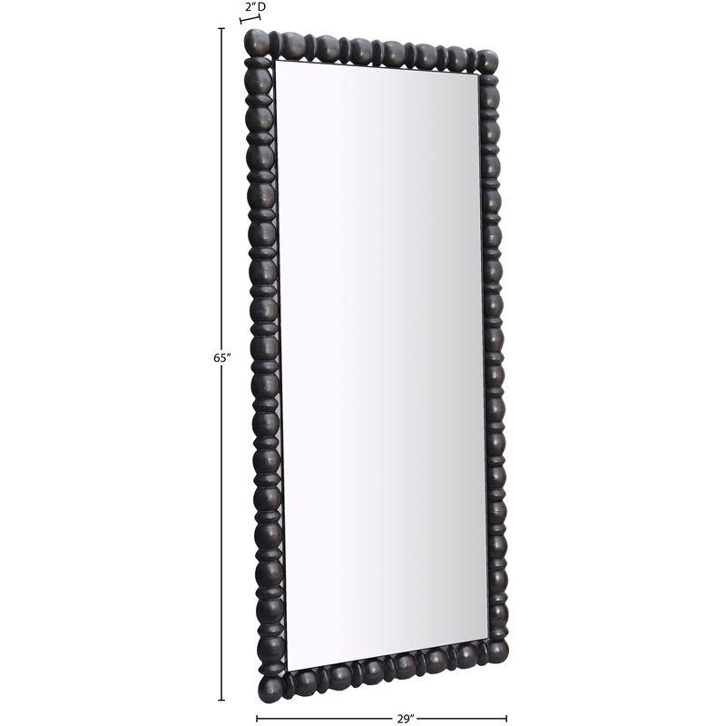 Meridian Furniture Aubrey Black Mirror