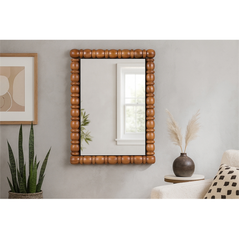 Meridian Furniture Aubrey Brown Mirror