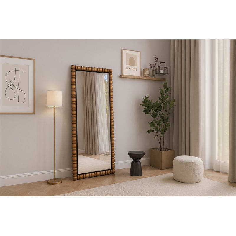 Meridian Furniture Aubrey Brown Mirror