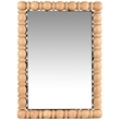 Meridian Furniture Aubrey Bleached Natural Oak Mirror