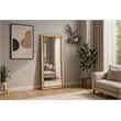 Meridian Furniture Aubrey Bleached Natural Oak Mirror