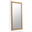 Meridian Furniture Aubrey Bleached Natural Oak Mirror