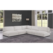 Meridian Furniture Ease Cream Fabric Modular Sectional