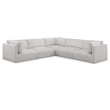 Meridian Furniture Ease Cream Fabric Modular Sectional