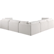 Meridian Furniture Ease Cream Fabric Modular Sectional