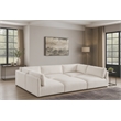Meridian Furniture Ease Cream Fabric Modular Sectional