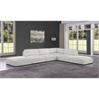 Meridian Furniture Ease Cream Fabric Modular Sectional