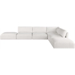 Meridian Furniture Ease Cream Fabric Modular Sectional