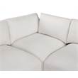 Meridian Furniture Ease Cream Fabric Modular Sectional