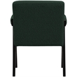 Meridian Furniture Woodloch Green Boucle Fabric Accent Chair