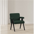 Meridian Furniture Woodloch Green Boucle Fabric Accent Chair