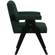 Meridian Furniture Woodloch Green Boucle Fabric Accent Chair
