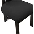 Meridian Furniture Napa Black Boucle Fabric Dining Chair (Set of 2)