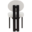Meridian Furniture Napa Cream Boucle Fabric Dining Chair (Set of 2)