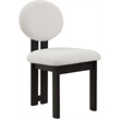 Meridian Furniture Napa Cream Boucle Fabric Dining Chair (Set of 2)