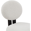 Meridian Furniture Napa Cream Boucle Fabric Dining Chair (Set of 2)