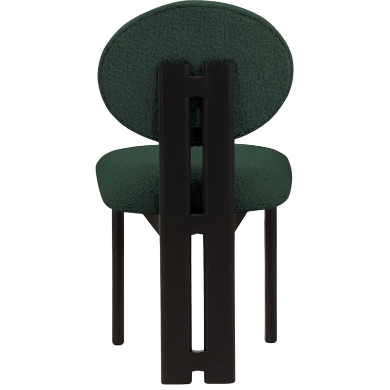 Meridian Furniture Napa Green Boucle Fabric Dining Chair (Set of 2)