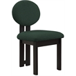 Meridian Furniture Napa Green Boucle Fabric Dining Chair (Set of 2)