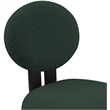 Meridian Furniture Napa Green Boucle Fabric Dining Chair (Set of 2)
